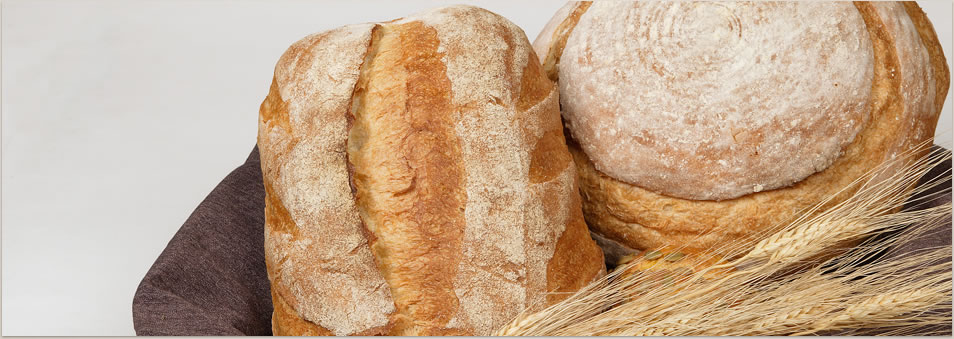 とかちの素材をふんだんに使ったパンが並べられている